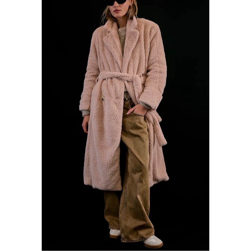 NWOT Free People Cuff It Coat
